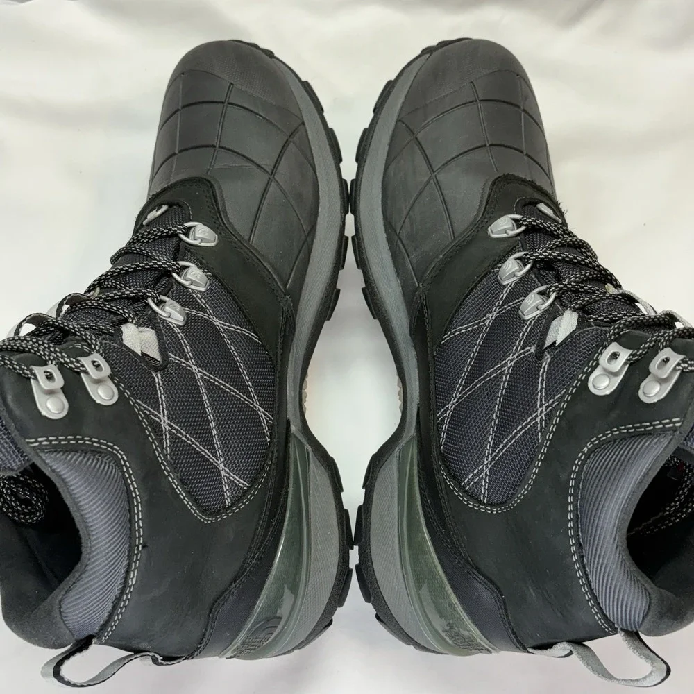 The North Face Snowsquall Mid Boots Mens US 13 Black Waterproof Winter HydroSeal